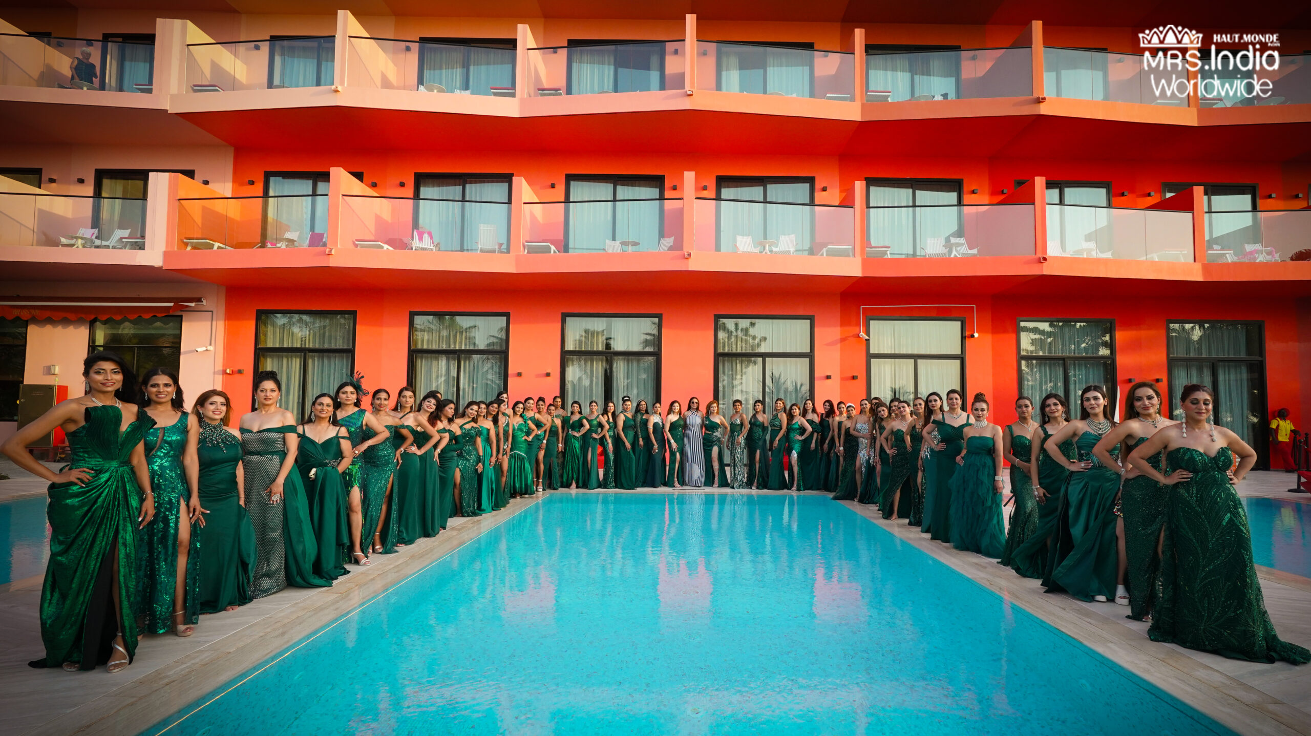 Beauty pageant for women